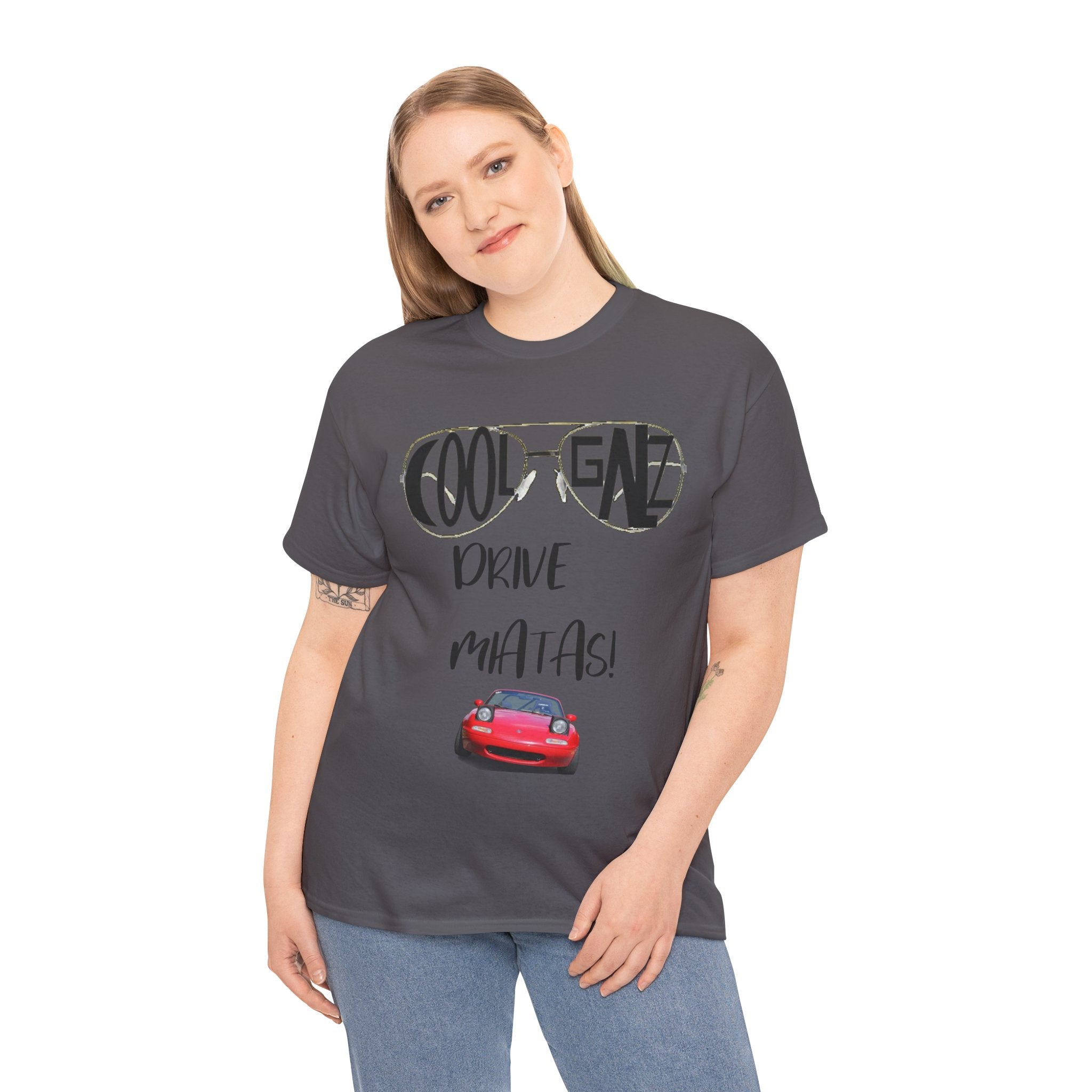 COOL GALS DRIVE MIATAS T-shirt - Mazda Miata shirt for females