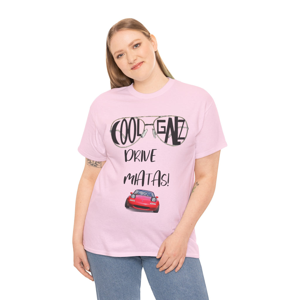 COOL GALS DRIVE MIATAS T-shirt - Mazda Miata shirt for females
