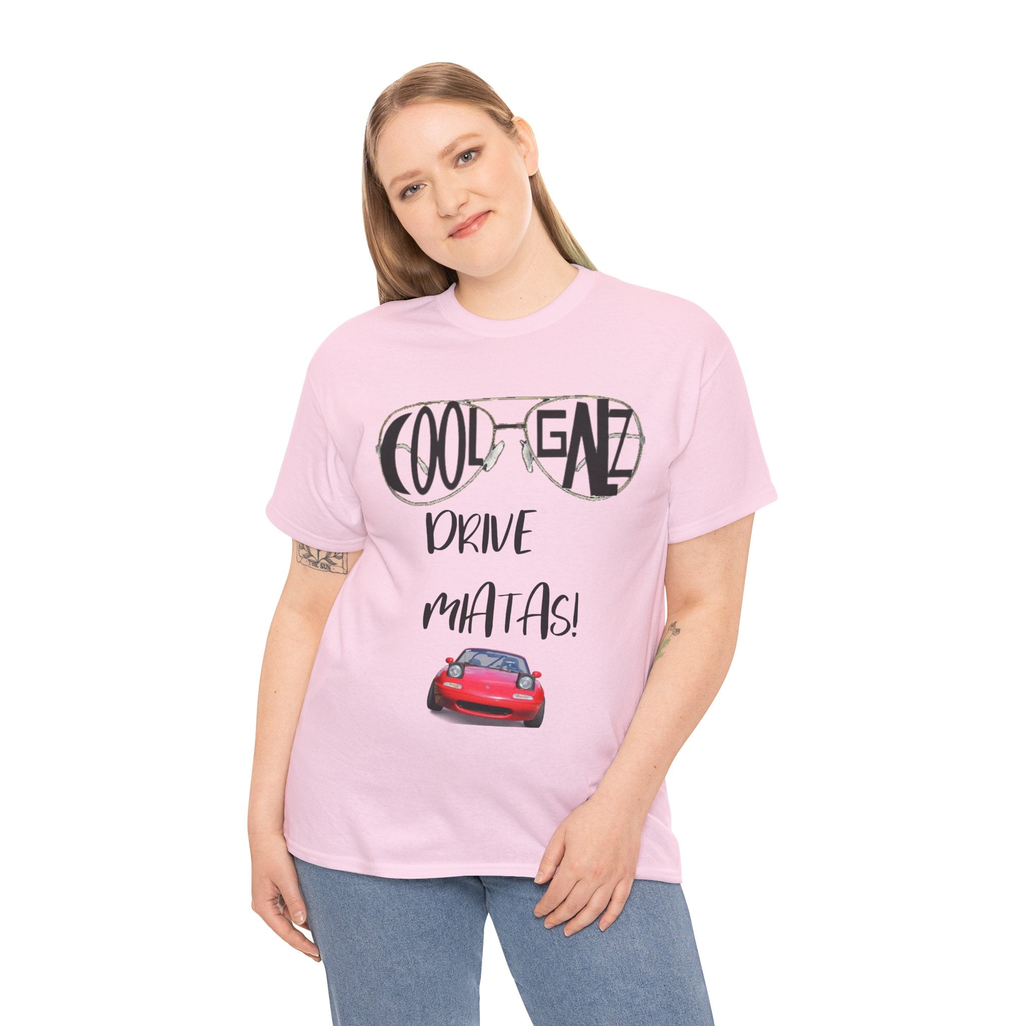 COOL GALS DRIVE MIATAS T-shirt - Mazda Miata shirt for females