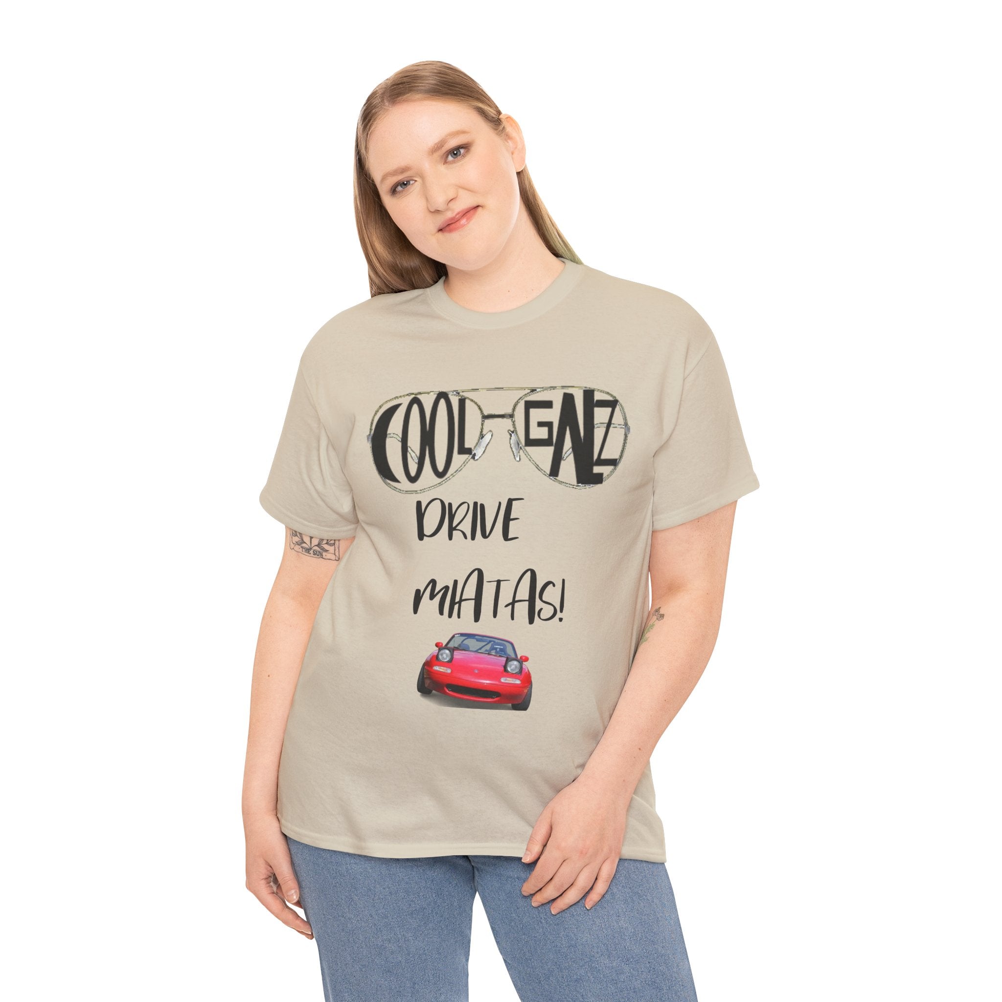 COOL GALS DRIVE MIATAS T-shirt - Mazda Miata shirt for females