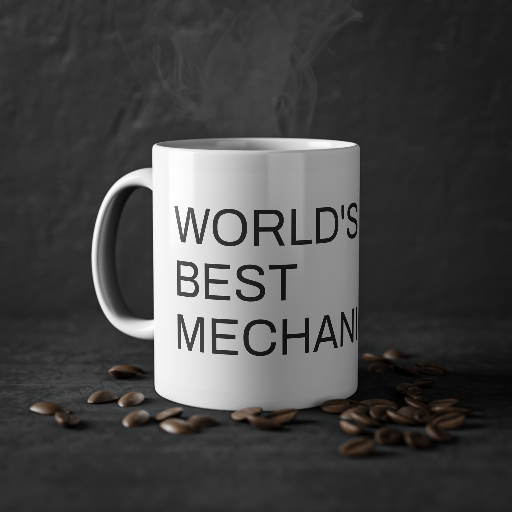 Mechanic Mug - "World's Best Mechanic" Coffee Cup, Gift for Auto Technicians