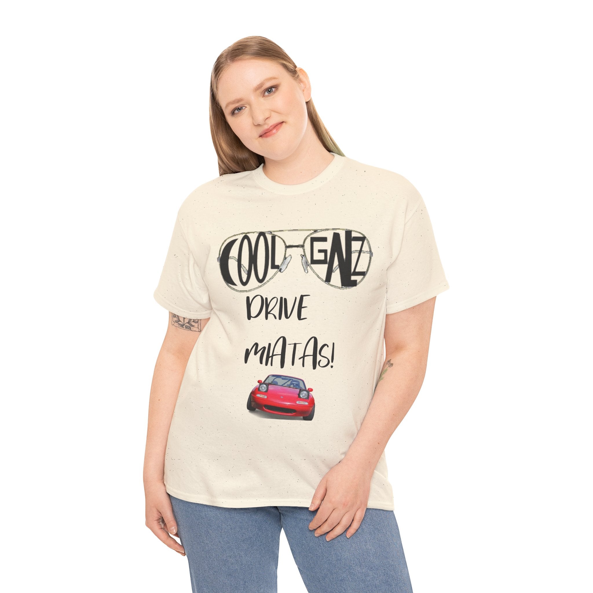 COOL GALS DRIVE MIATAS T-shirt - Mazda Miata shirt for females