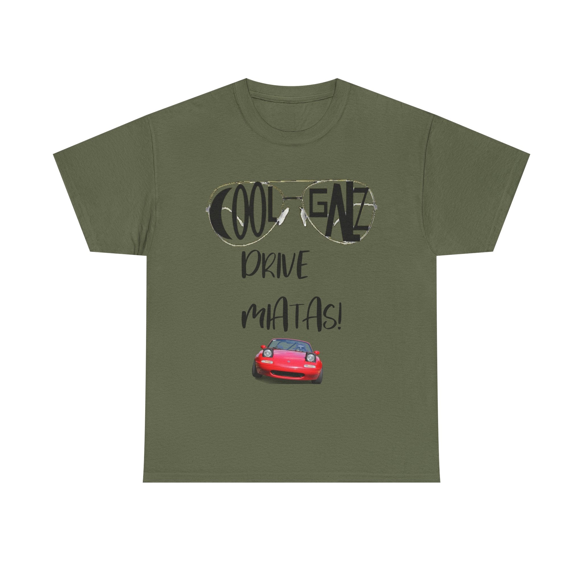 COOL GALS DRIVE MIATAS T-shirt - Mazda Miata shirt for females