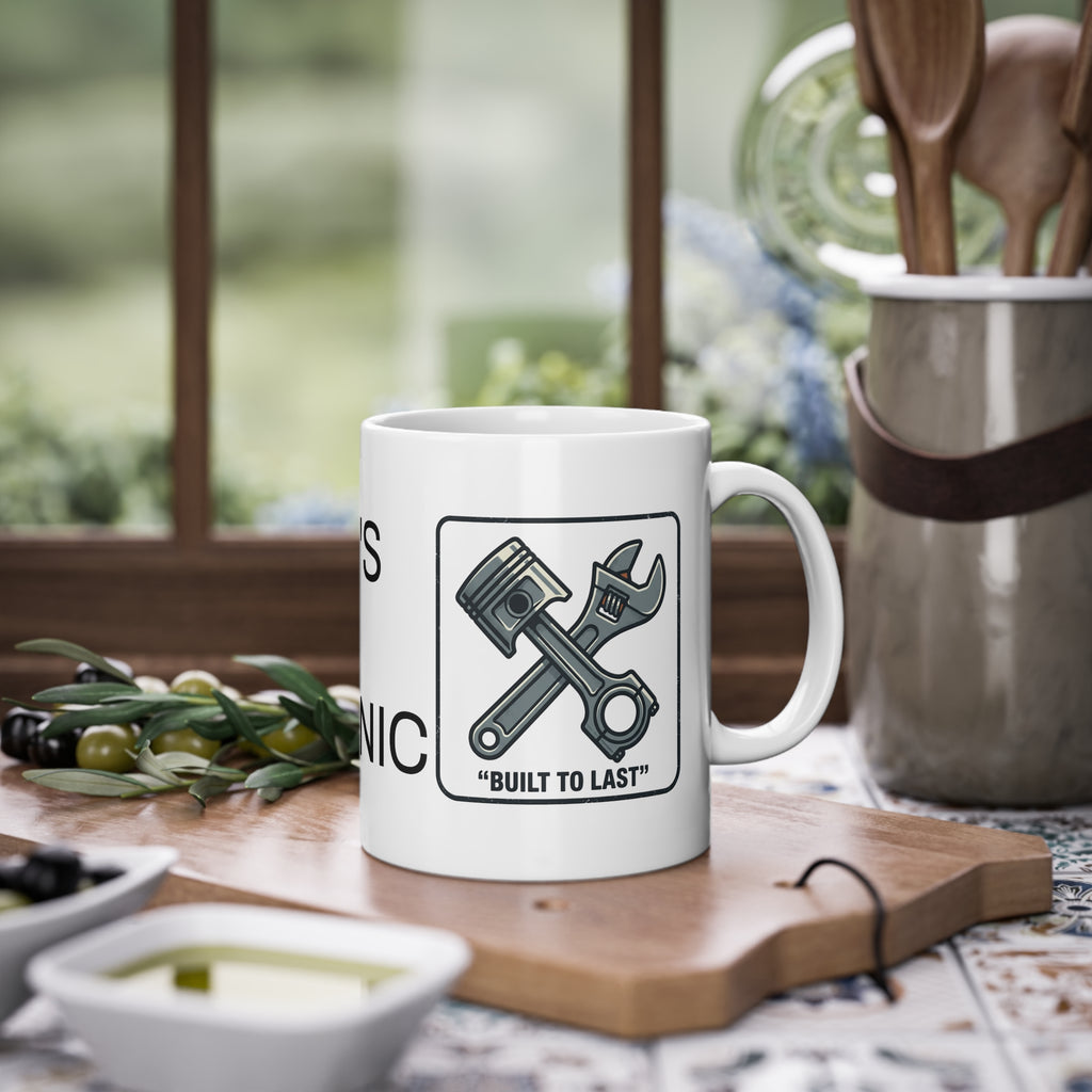 Mechanic Mug - "World's Best Mechanic" Coffee Cup, Gift for Auto Technicians