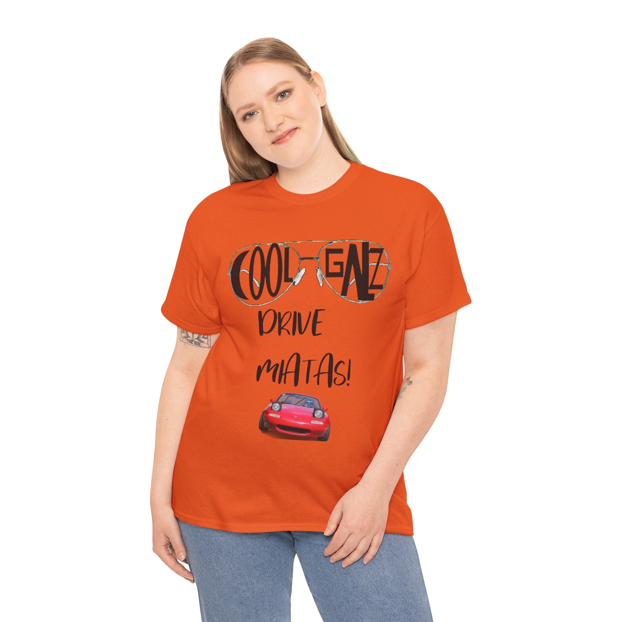 COOL GALS DRIVE MIATAS T-shirt - Mazda Miata shirt for females