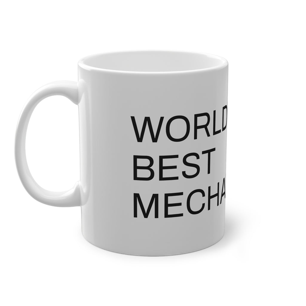 Mechanic Mug - "World's Best Mechanic" Coffee Cup, Gift for Auto Technicians