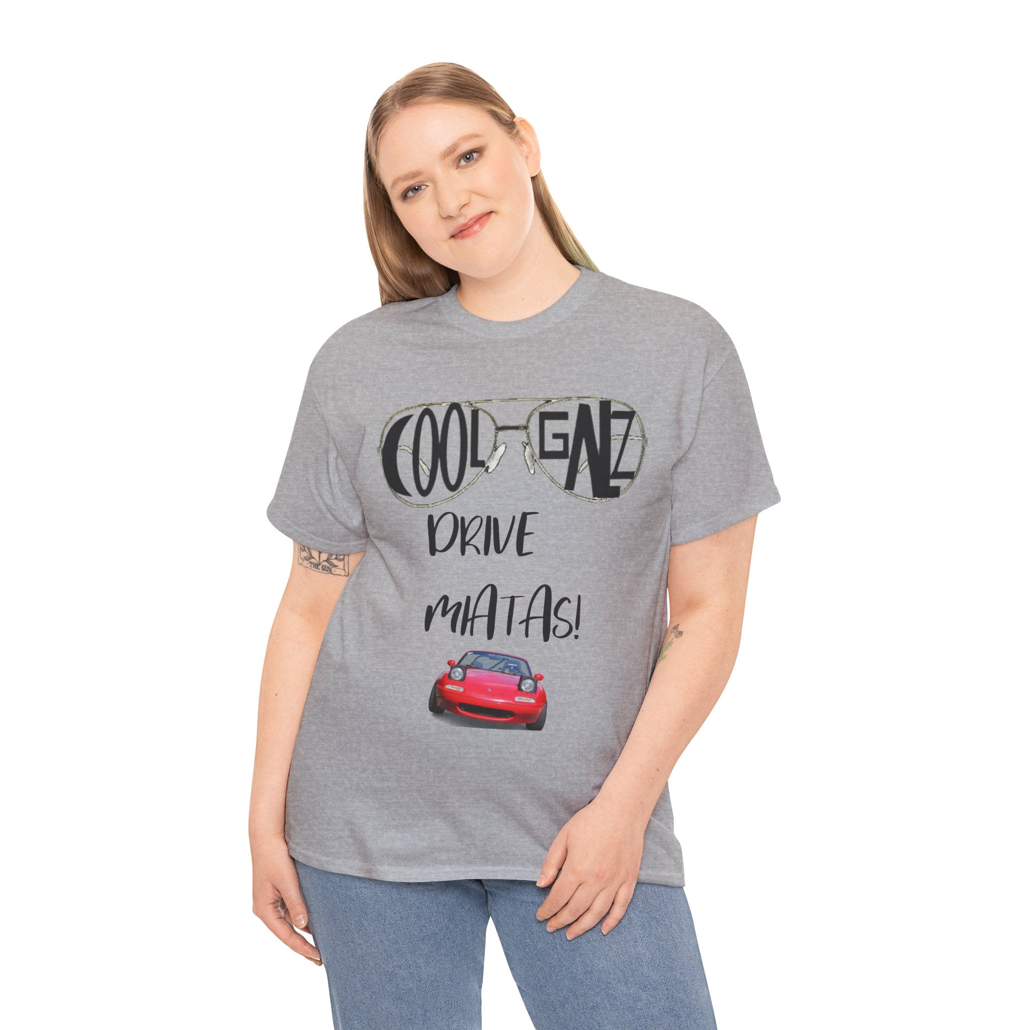 COOL GALS DRIVE MIATAS T-shirt - Mazda Miata shirt for females