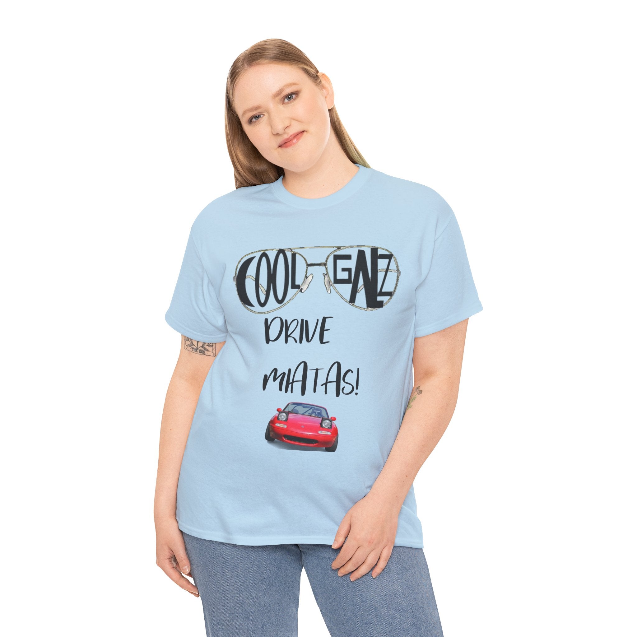COOL GALS DRIVE MIATAS T-shirt - Mazda Miata shirt for females