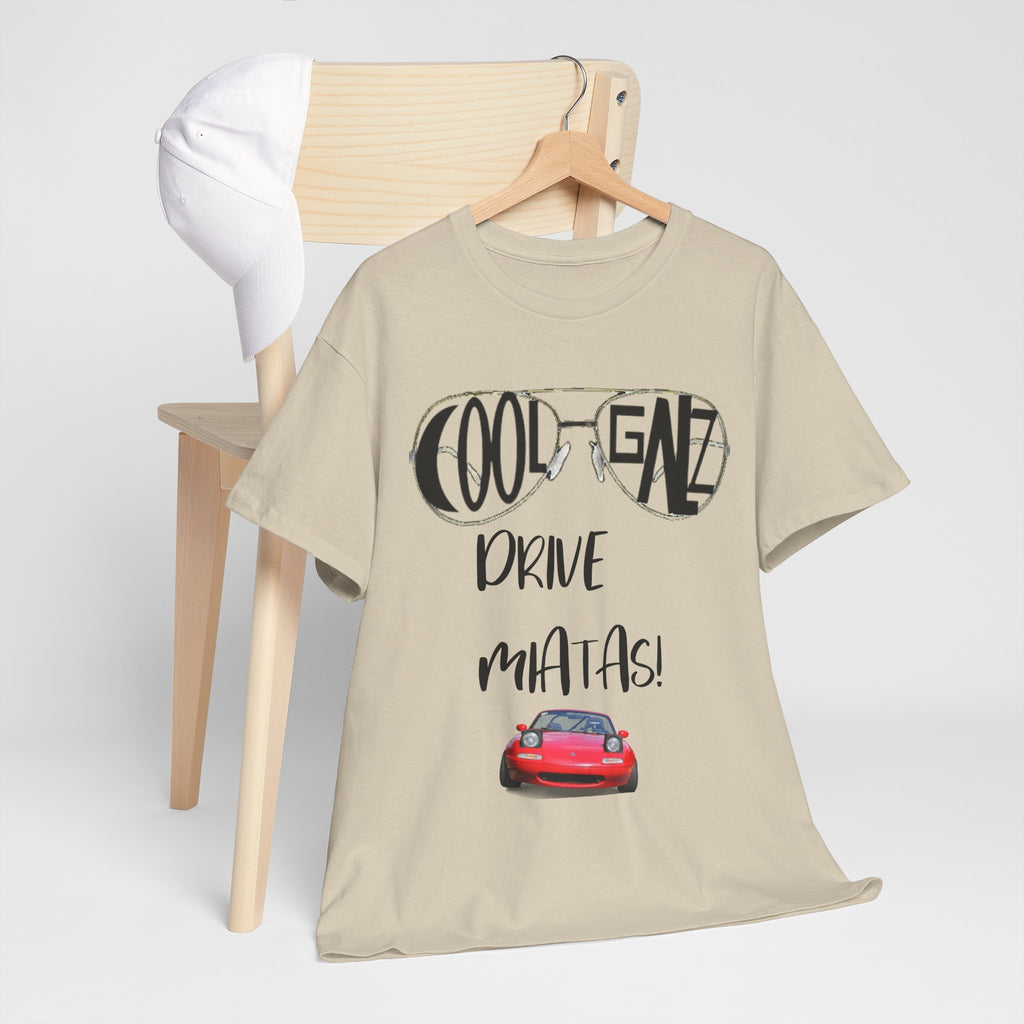 COOL GALS DRIVE MIATAS T-shirt - Mazda Miata shirt for females