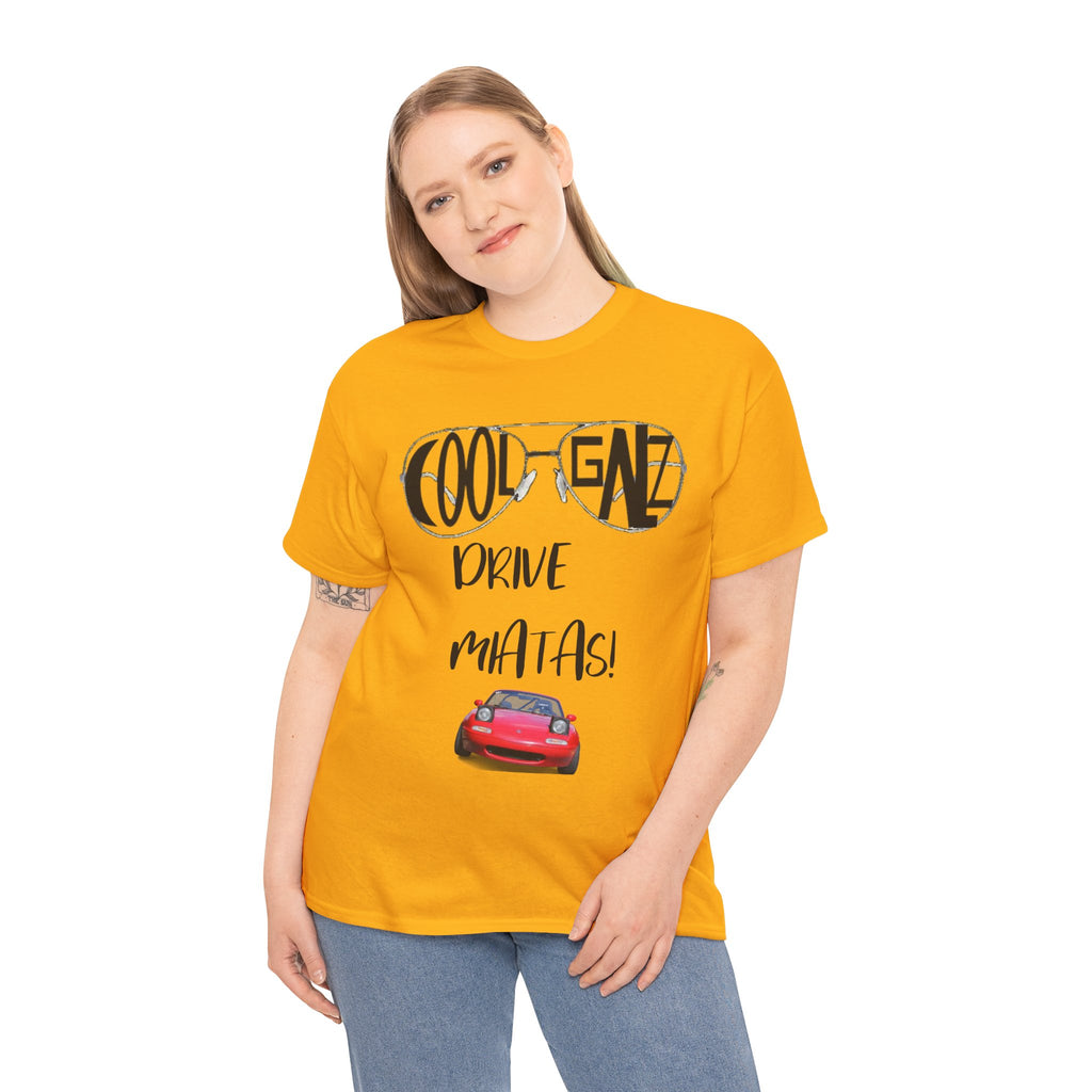 COOL GALS DRIVE MIATAS T-shirt - Mazda Miata shirt for females