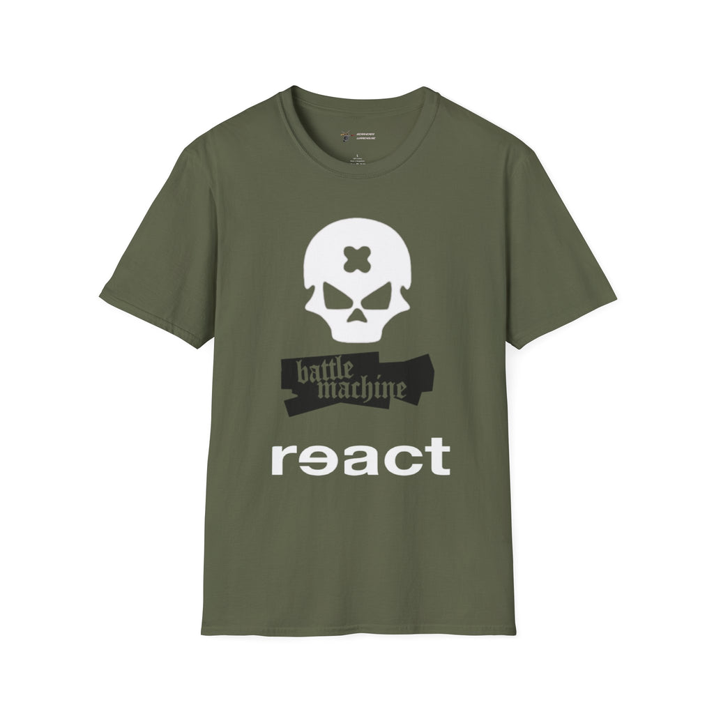 Battle machine graphic T-shirt