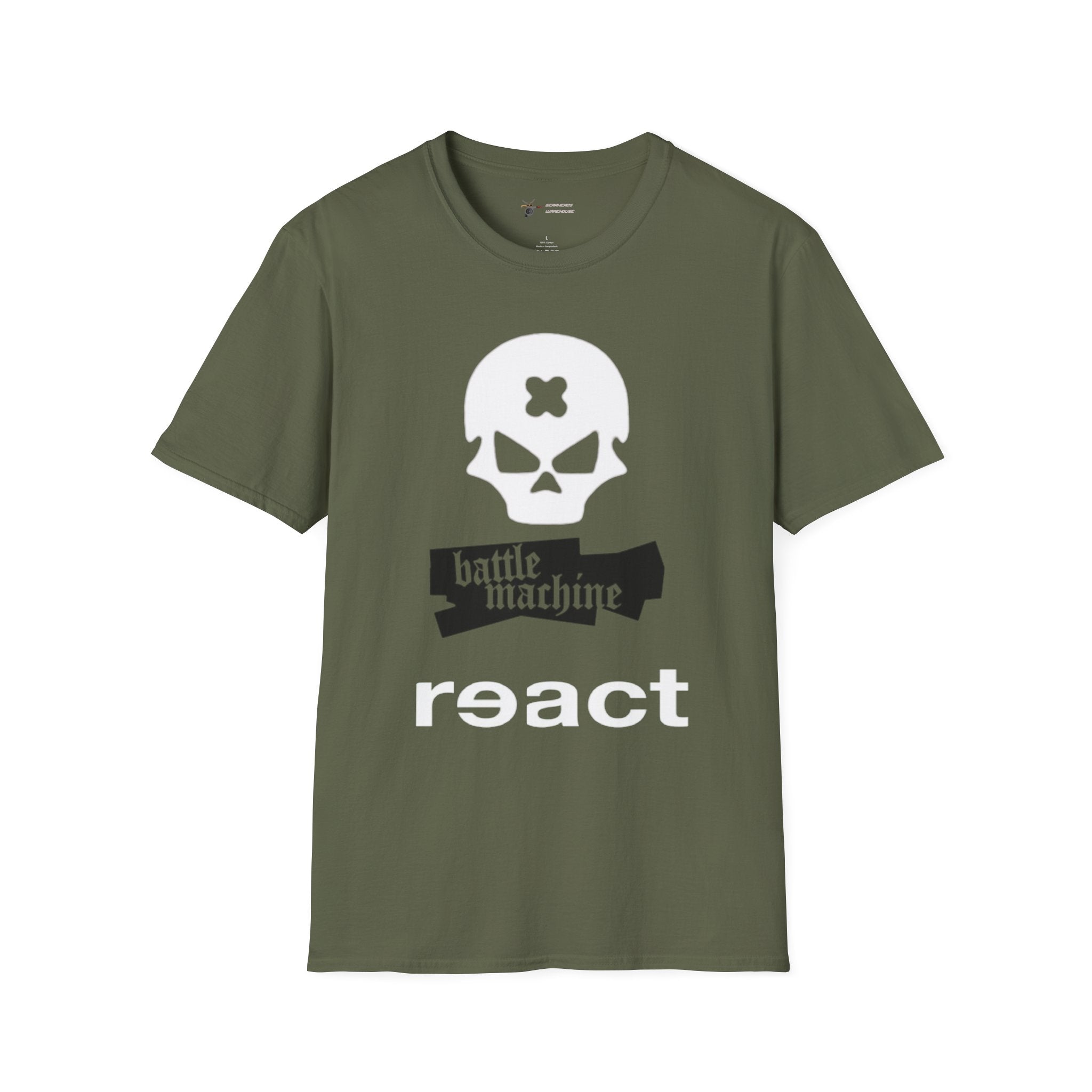 Battle machine graphic T-shirt