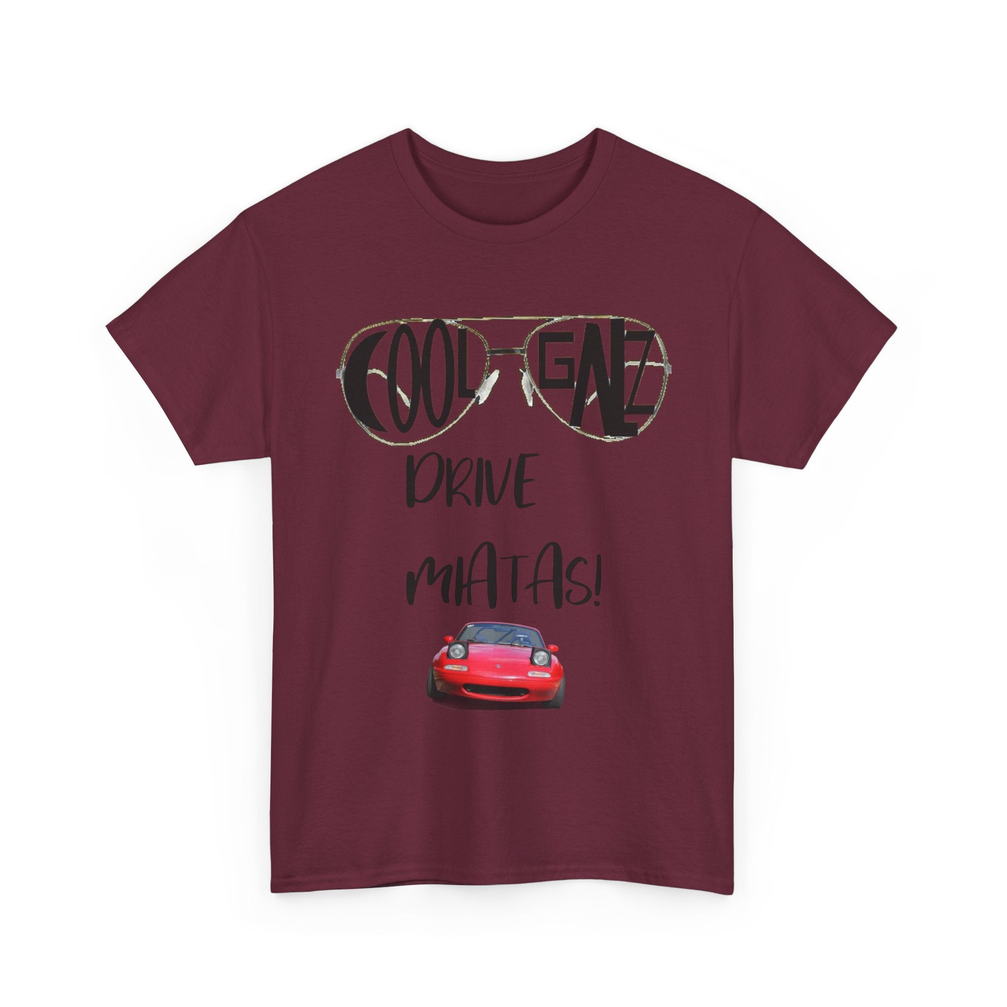 COOL GALS DRIVE MIATAS T-shirt - Mazda Miata shirt for females